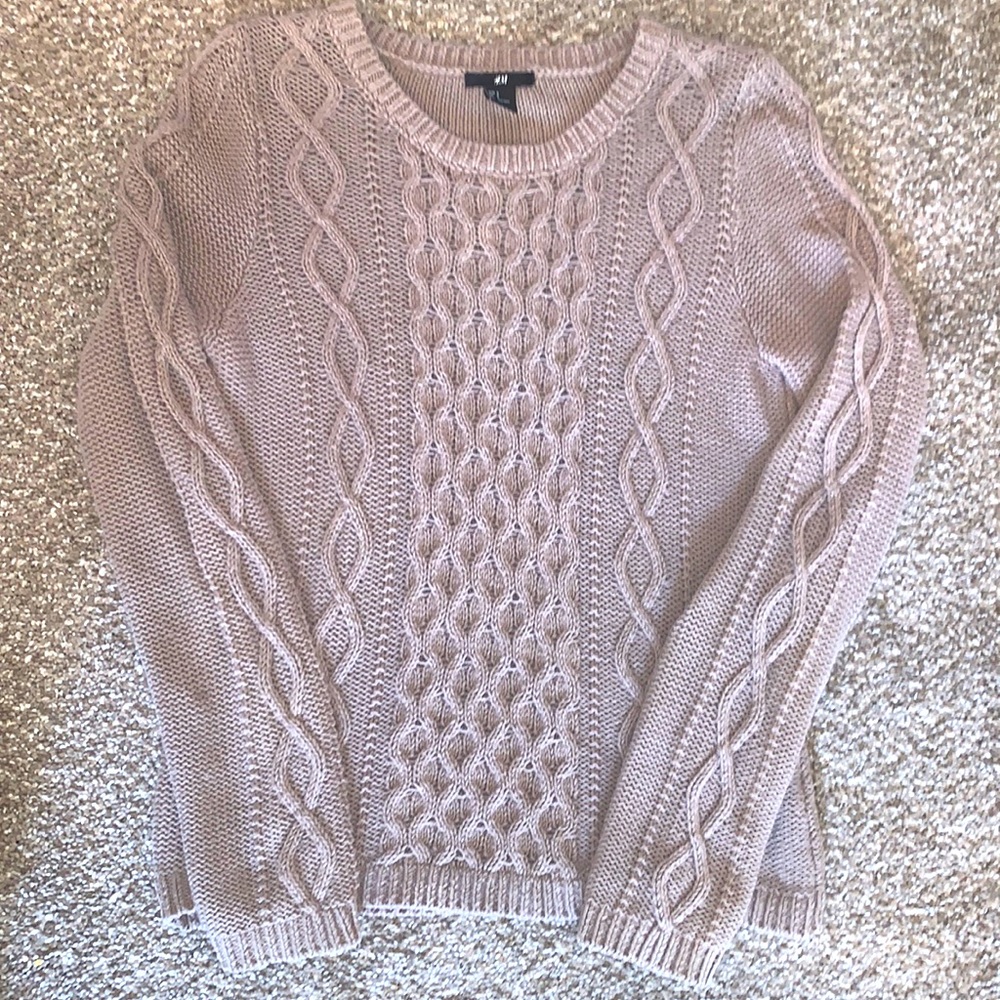 H&M Cable Knit Sweater